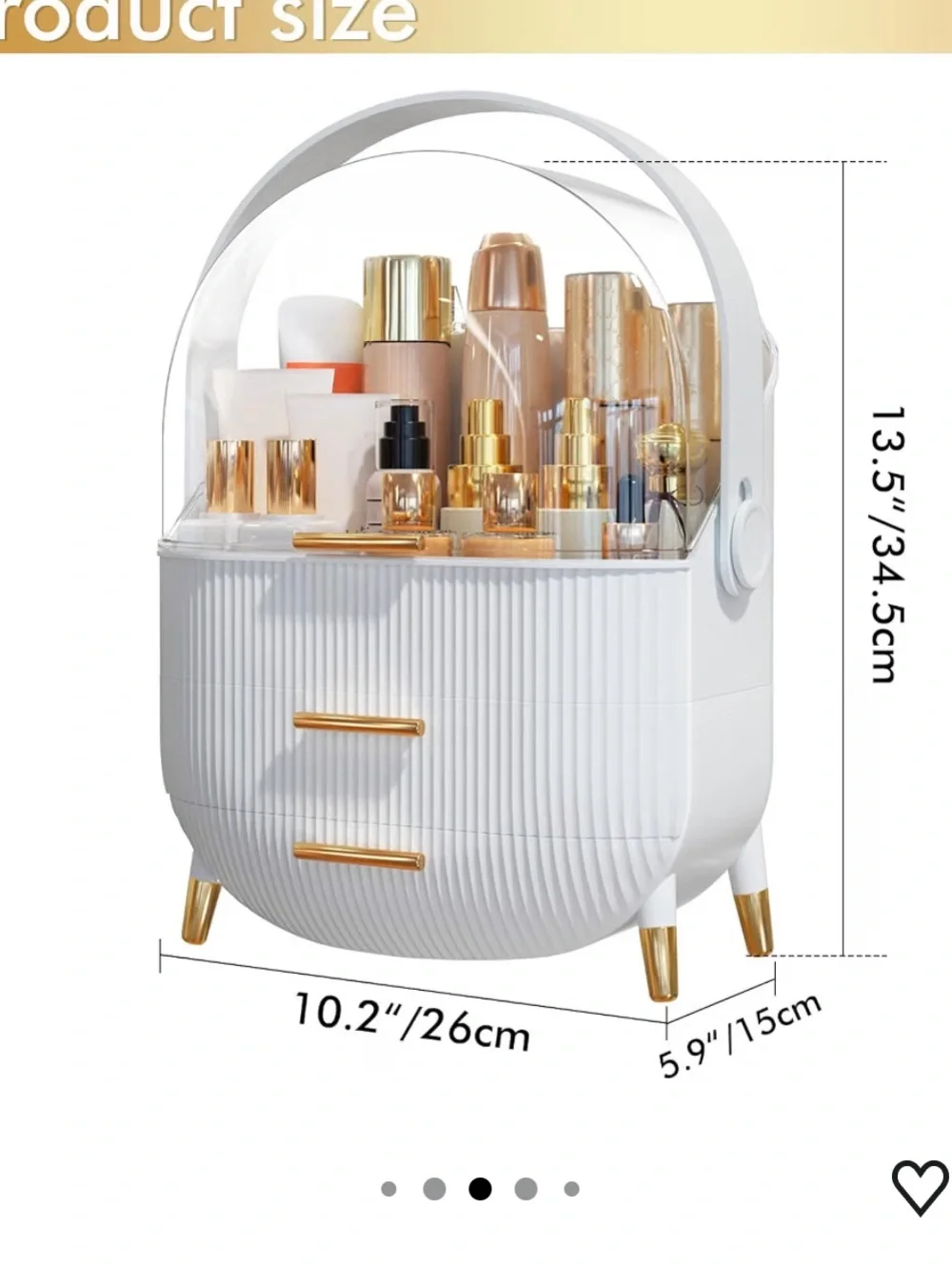 Makeup Organizer! NEW